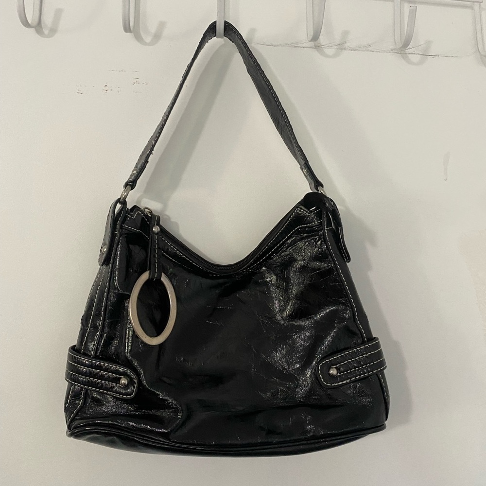 Black handbag